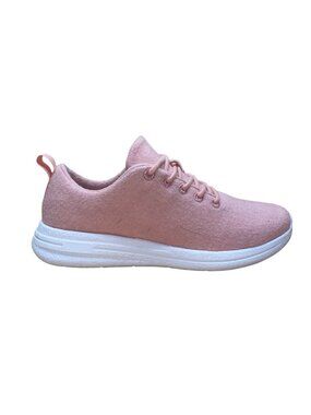 Freeshield Women’s Light Pink Wool Lightweight Lace-Up Athletic Sneakers Size 9